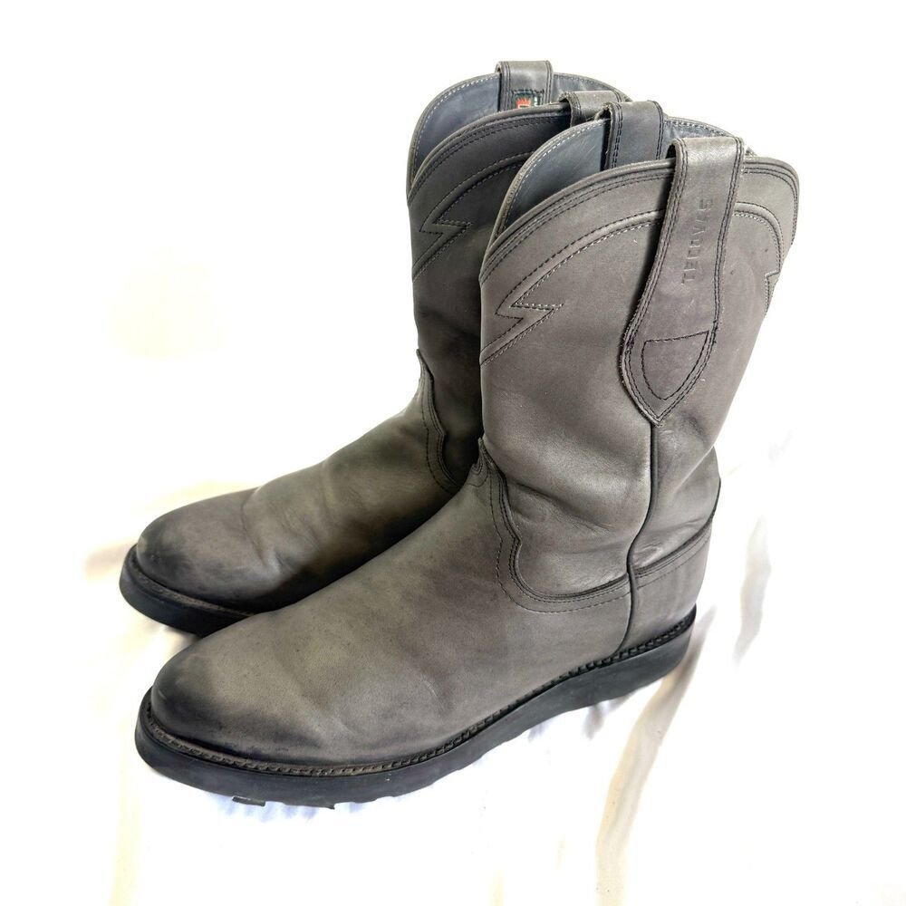 Tecovas x Made In Handmade The Knox Vibram Wedge Sole Boots Men’s Sz 8D VGC